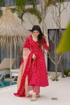 Vyoma Vol 4 By Lucaya Maslin With Heavy Digital Print Kurti With Bottom Dupatta Online Wholesale